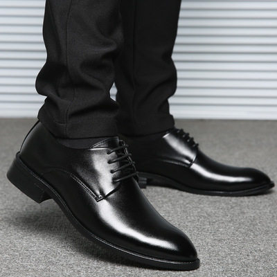 Men business leather shoes super big size shoes 45 46 47 48