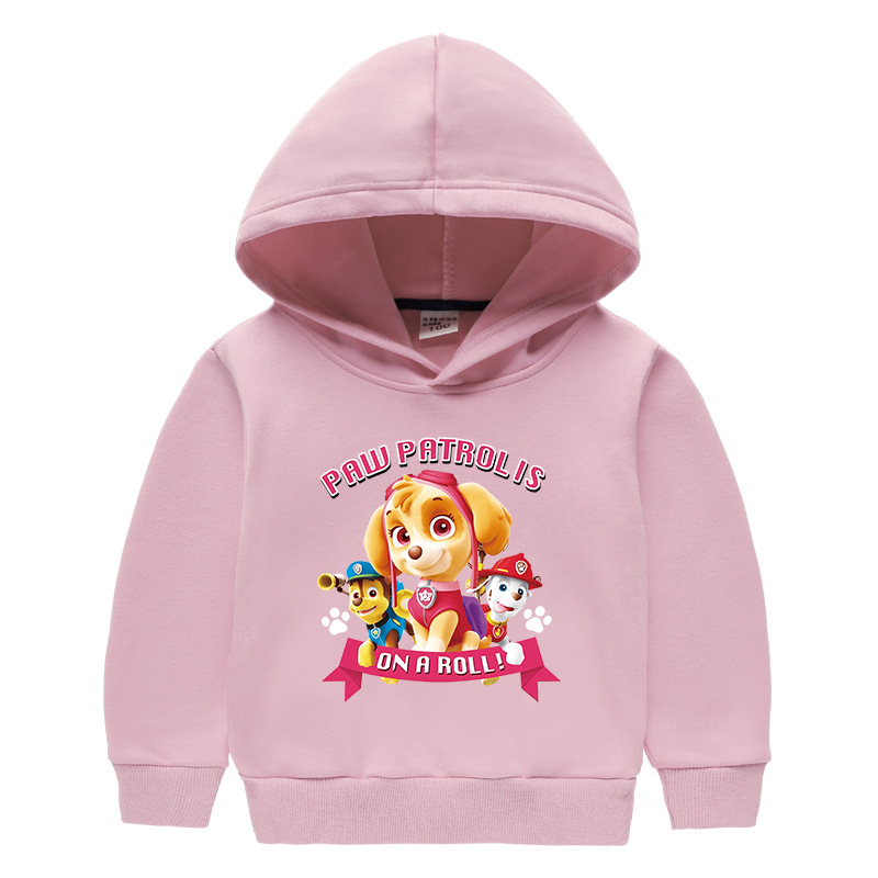 冬季男女孩棉卡通汪汪队卫衣
