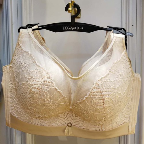 大胸显小舒适夏薄款侧收聚拢内衣