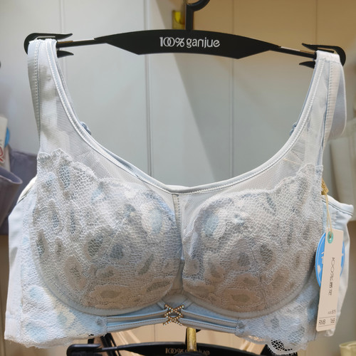 法式蕾丝文胸女软钢圈聚拢