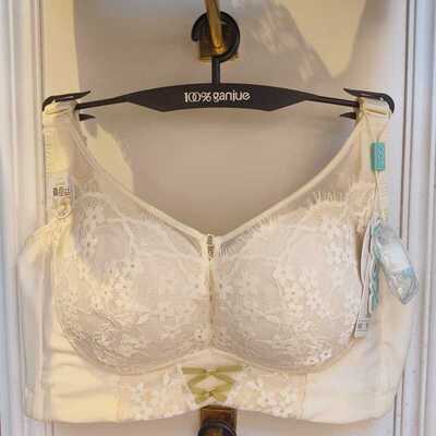 B杯收副乳桑蚕丝高侧收调整文胸