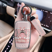 适用丰田卡罗拉钥匙套凯美瑞雷凌荣放rav4亚洲龙汉兰达chr高档女