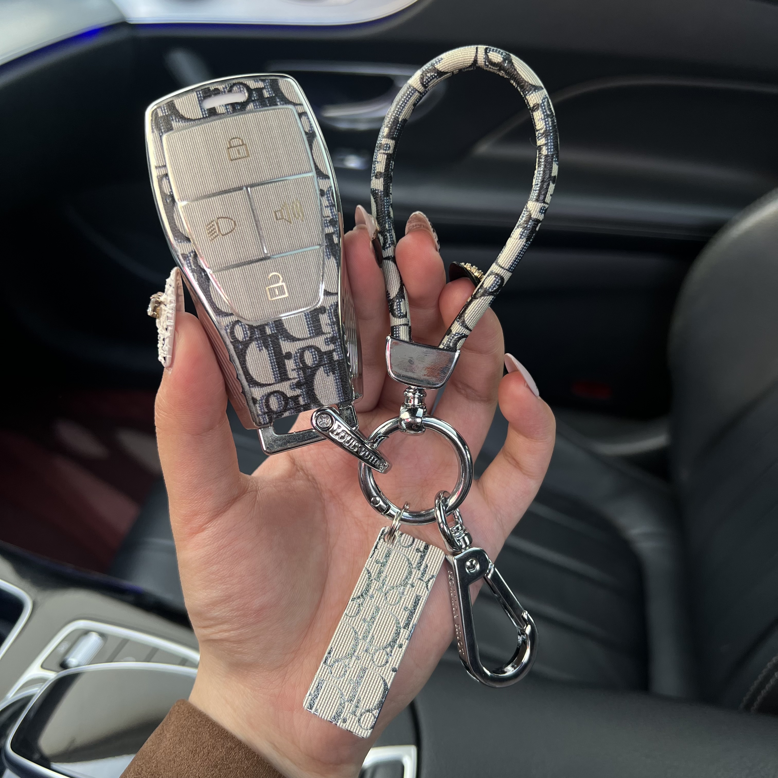 北京汽车bj40plus钥匙套bj80北汽bj3/60绅宝魔方EU7plusEU5X7壳扣