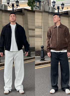 FFMR【微微宽松加绒卫裤】2025冬季垂感宽松灰色运动长裤休闲裤男