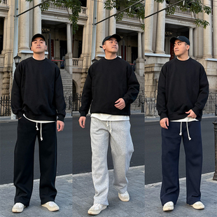 卫裤 加绒弯刀裤 男款 直筒休闲裤 FFMR 垂感修腿型运动长裤 2025冬季