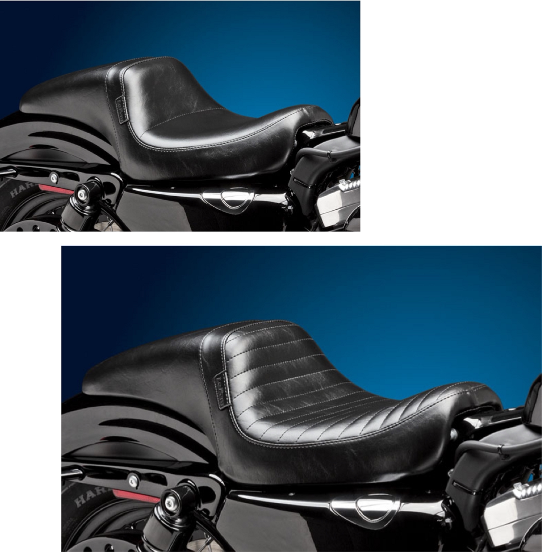 现货包邮lepera哈雷883 48 1200 roadster改装坐垫 舒适双人座