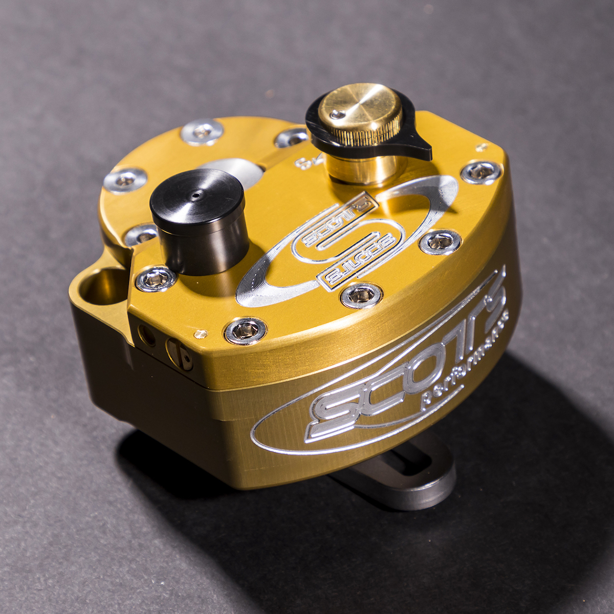 哈雷滑翔软尾改装钛尺转向阻尼器