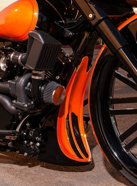 新品包邮17年后哈雷路王大道双灯大滑翔改装bagger导流罩扰流装饰