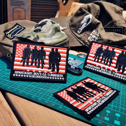 徽章红翼行动特种海豹臂章魔术贴