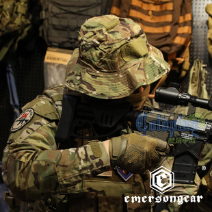 爱默生战术奔尼帽夏休闲徒步防晒太阳帽男士薄款钓鱼遮阳帽防泼水