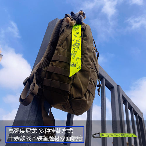 进口美国飞行前拆除条战术背包