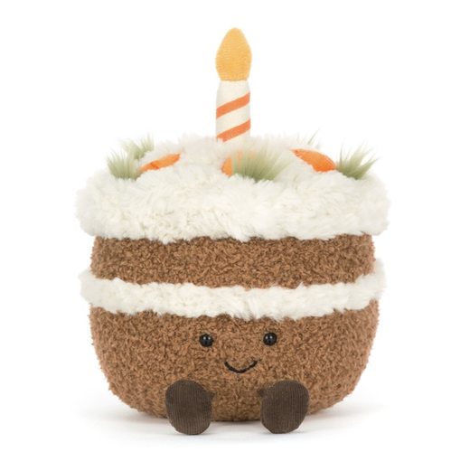 英国jellycat趣味胡萝卜生日蛋糕柔软毛绒玩具公仔玩偶礼物送礼