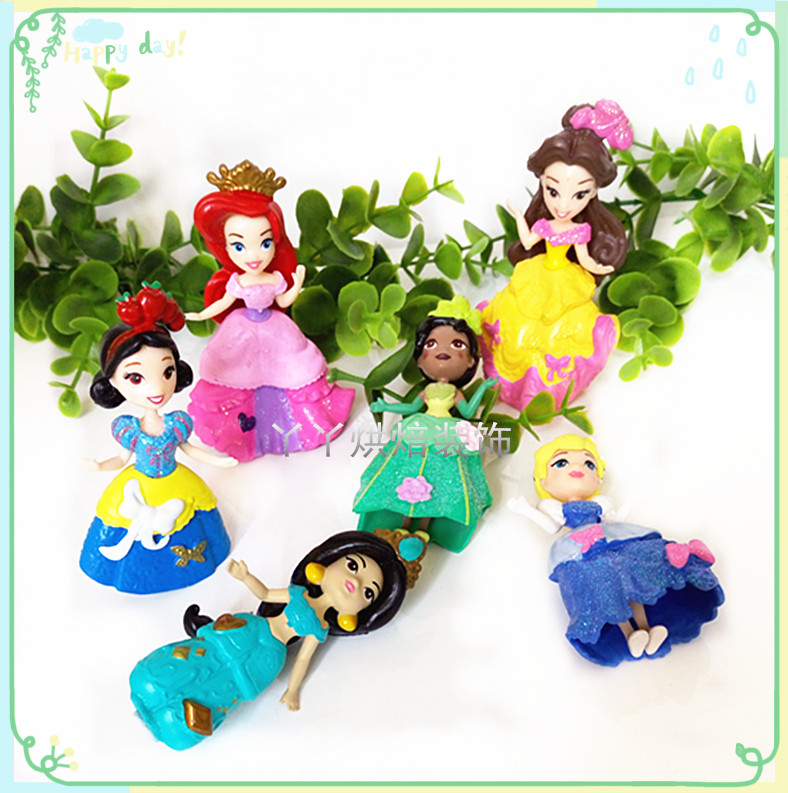 灰姑娘玩偶蛋糕装饰品公仔优惠