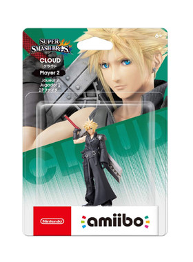 任天堂amiibo克劳德手办大乱斗