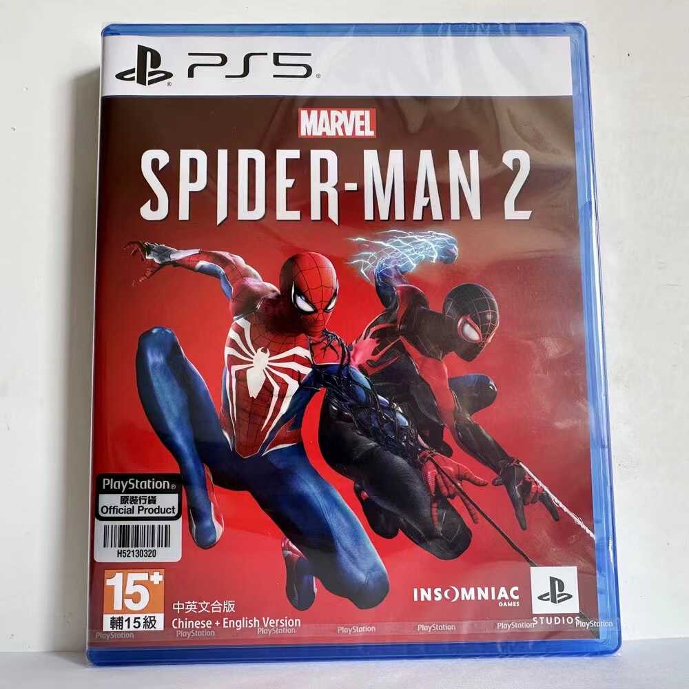 现货原封 PS5 漫威蜘蛛侠2 港版中文 全新未拆