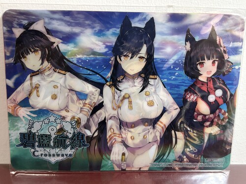 现货 正品 PS4游戏 碧蓝航线 Crosswave 港版特典 角色相片卡全新