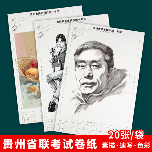 贵州省美术联考纸考试专用模拟