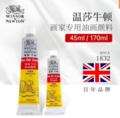 温莎牛顿油画颜料套装 画家专用初学者儿童无味美术绘画单支管状油