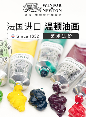 温莎牛顿进口温顿油画颜料37ml 200ml 55色管装单支油画颜色12色2