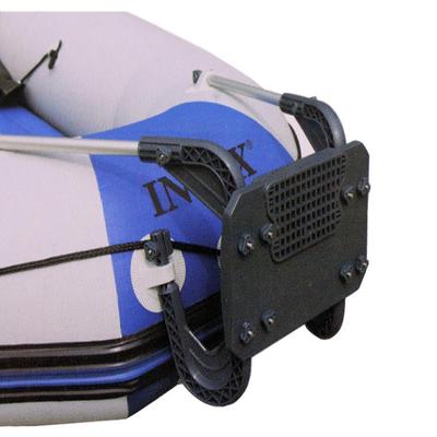 INTEX68624充气船皮划艇专用橡皮船外机马达推进器支架挂机板舢板