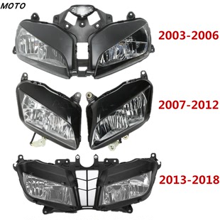 适用本田 HONDA F5 CBR600车灯 03 04 05 06 年 CBR600RR大灯总成