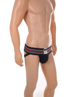 MENMODE大囊袋运动-双丁丁字裤宽腰带男士VER欧美LE提臀C透气后空