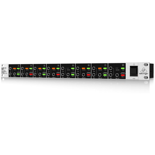 BEHRINGER/百灵达 DI800 8路通道演出信号隔离器电钢电鼓有源DI盒