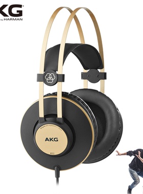 AKG/爱科技 K52/K72/K92专业头戴封闭式手机电脑音乐录音监听耳机
