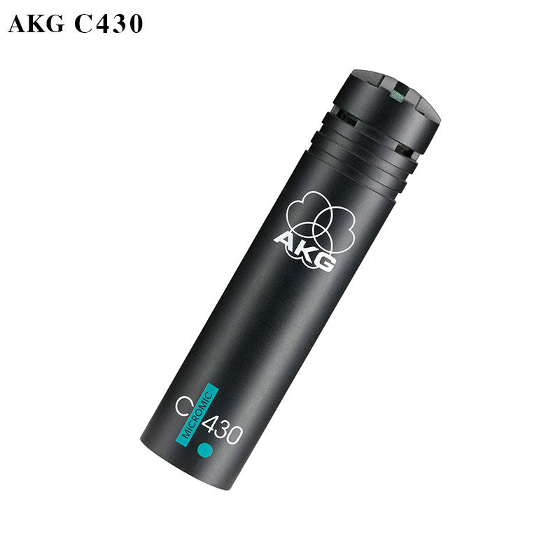 正品AKG/爱科技 C430 微型专业电容麦克风录音室舞台乐队演出话筒