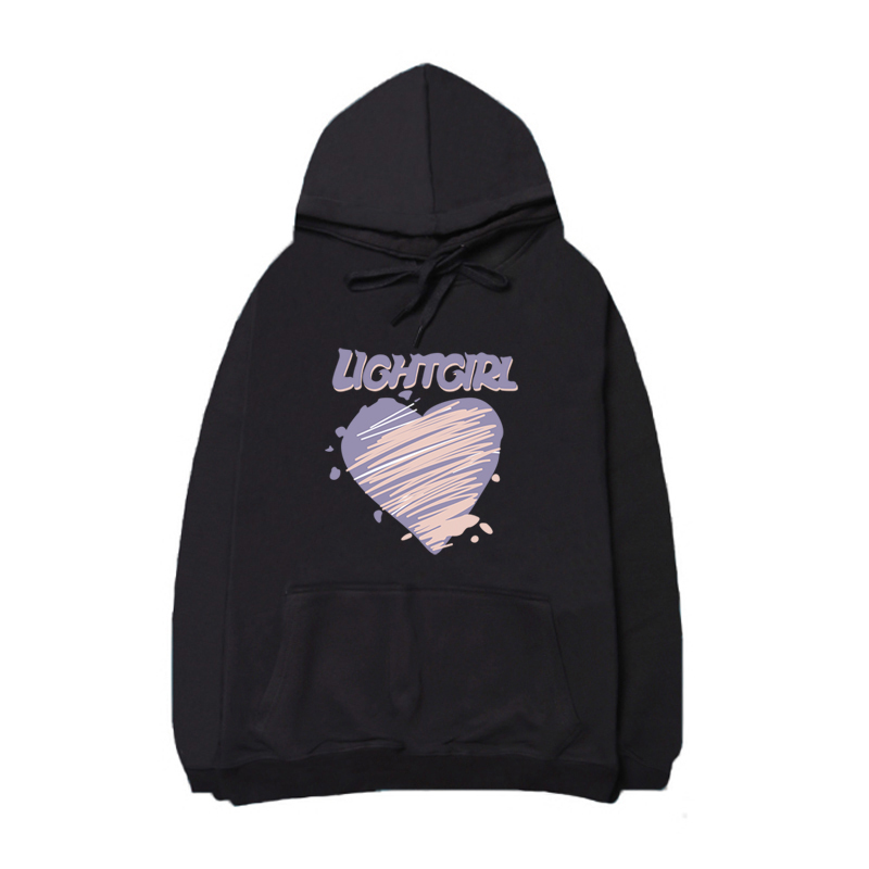 billkong连帽字母宽松