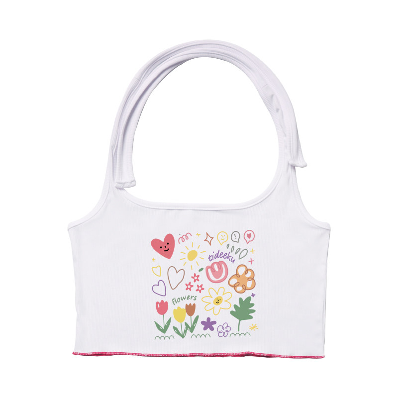 billkong纯棉趣味涂鸦卡通