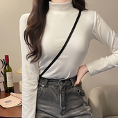 billkong潮牌加绒简单休闲长袖 39买一送一 上衣纯色德绒打底衫