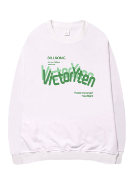 billkong国潮流行ins新款加绒加厚圆领卫衣小众街头慵懒复古嘻哈