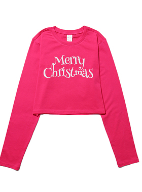 billkong欧美ins复古街头慵懒短款上衣新款小众印花休闲露脐长袖