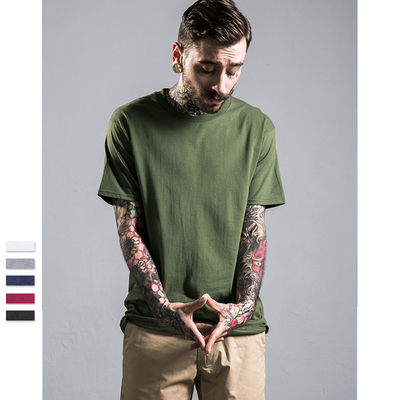 billkong复古潮牌纯棉短袖T恤