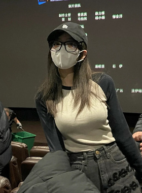 billkong露思bm风长袖t恤女春正肩美式插肩袖上衣bellatop打底衫