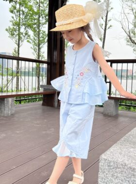 桔寄橘寄juji•夏款上新【海洋之星】休闲风套装女童X8678