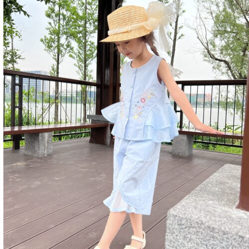 桔寄橘寄juji•夏款上新【海洋之星】休闲风套装女童X8678