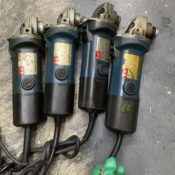 二手东成FF-100角磨机都正常使用的540瓦有砂轮罩和扳手一台58元