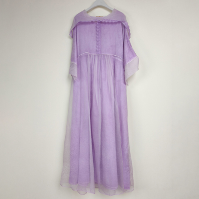 2025新款高端连帽桑蚕丝连衣裙