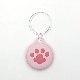 适用苹果AirTag定位防丢追踪器卡通保护套钥匙儿童AirTags硅胶壳