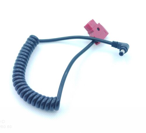 D-TAP BMCC BMPC 4K摄像机供电线B型口转DC2.5弹簧线监视器电源线