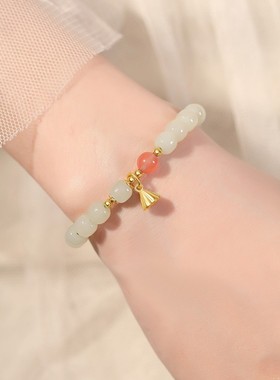 莲蓬古风手串田园汉服手镯女送礼闺蜜女生气质ins