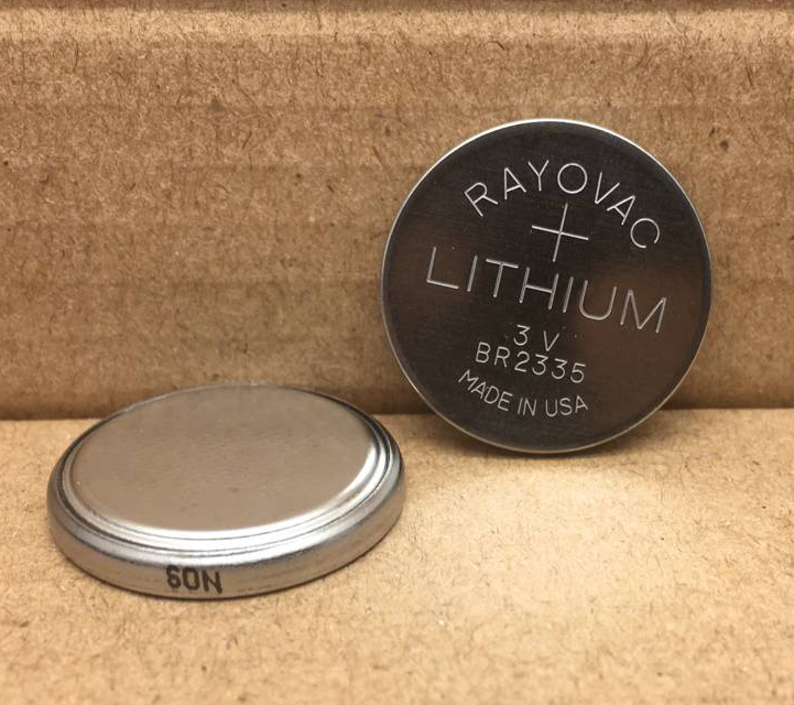 全新原装进口雷诺威Rayovac BR2335 3V纽扣电池 耐高温纽扣锂电池
