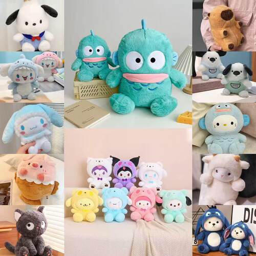 毛绒玩具新款八寸抓机娃