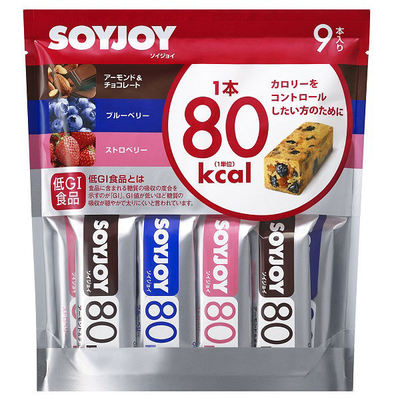 【日本直邮】SOYJOY卡路里80大冢制药营养辅助食品 1包( 9根装)