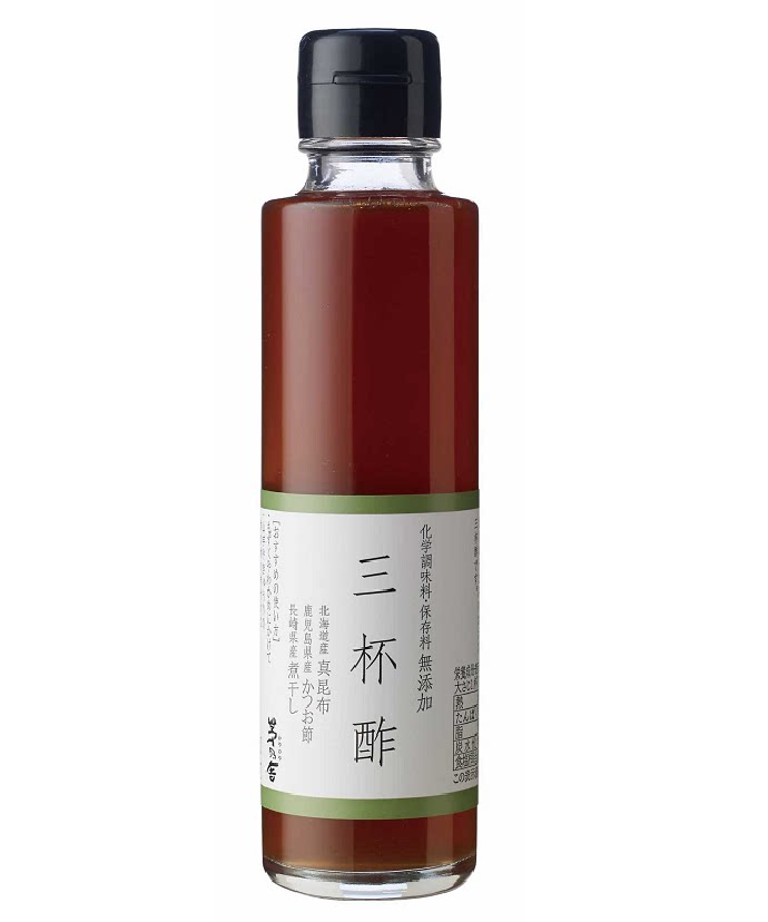 日本进口茅乃舍  和风泡菜 腌菜 调味醋  昆布三杯醋 瓶装