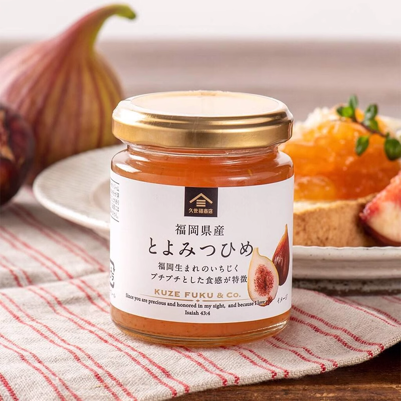 日本进口 久世福商店 推荐商品 黄油红豆酱面包酱花生紫薯酱 125g