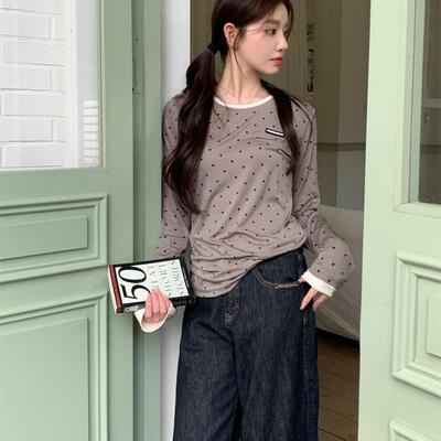 MOMONANAins风薄款街头百搭女T恤