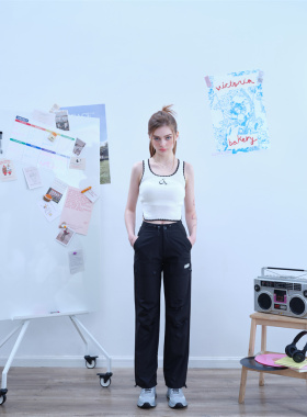 MOMONANAN春夏新品街头百搭显瘦工装裤